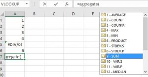 AGGREGATE FUNCTIONS